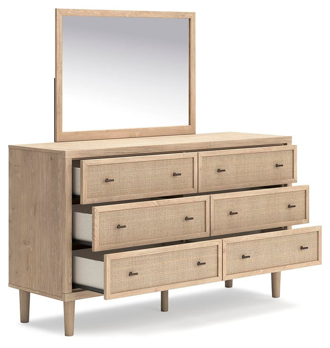 Cielden Queen Panel Headboard, Dresser and Mirror