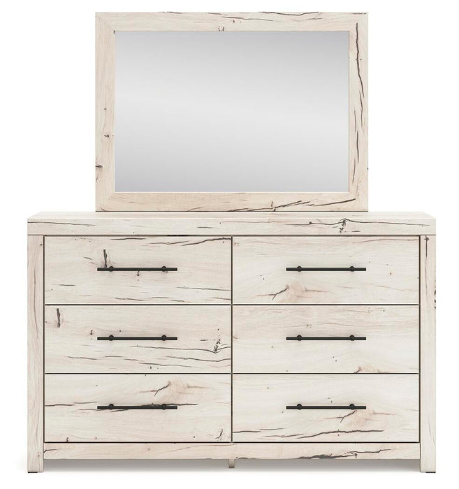 Lawroy Full Panel Bed, Dresser, Mirror and Nightstand