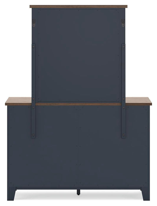 Landocken Full Panel Headboard, Dresser, Mirror and Nightstand