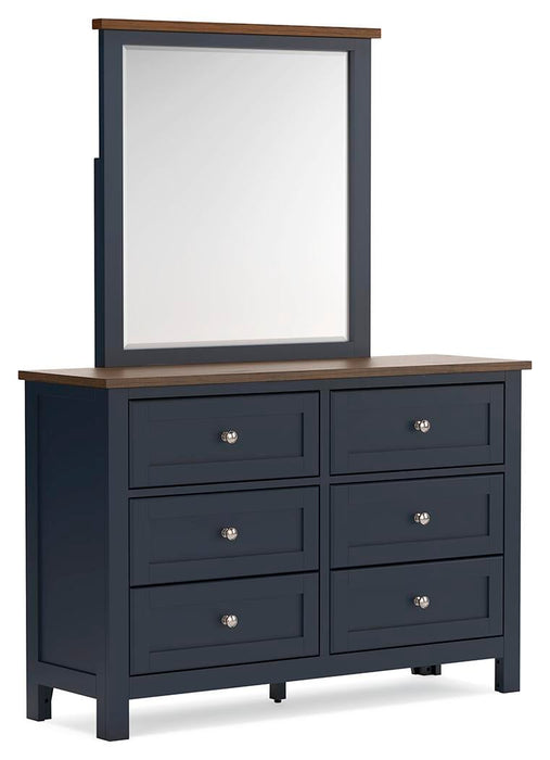 Landocken Full Panel Bed, Dresser, Mirror, Chest and Nightstand