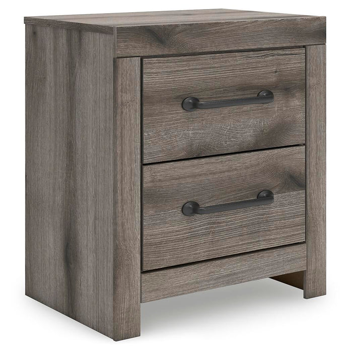 Graystorm Full Panel Bed, Dresser, Mirror, Chest and Nightstand