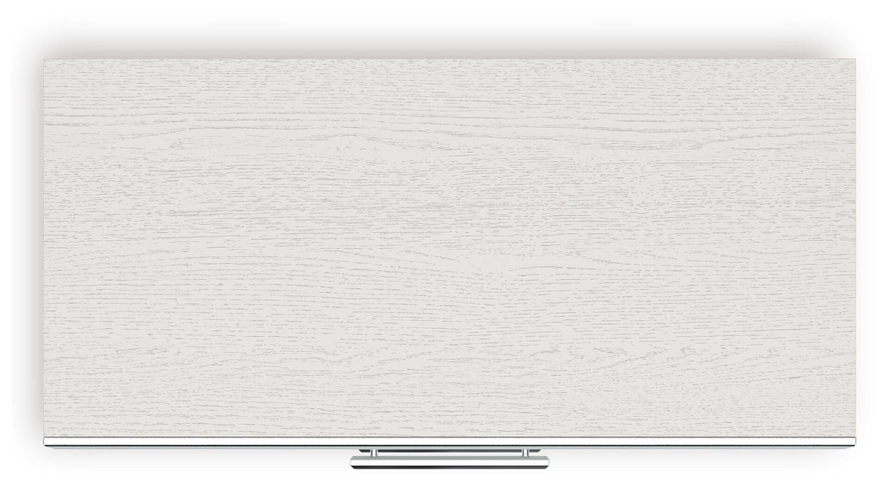 Zuraleus Queen Upholstered Panel Bed, Dresser, Mirror and Nightstand