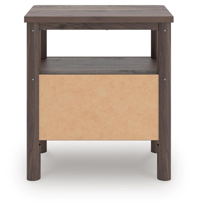 Pamytta Twin Upholstered Panel Bed, Dresser, Mirror, Chest and Nightstand