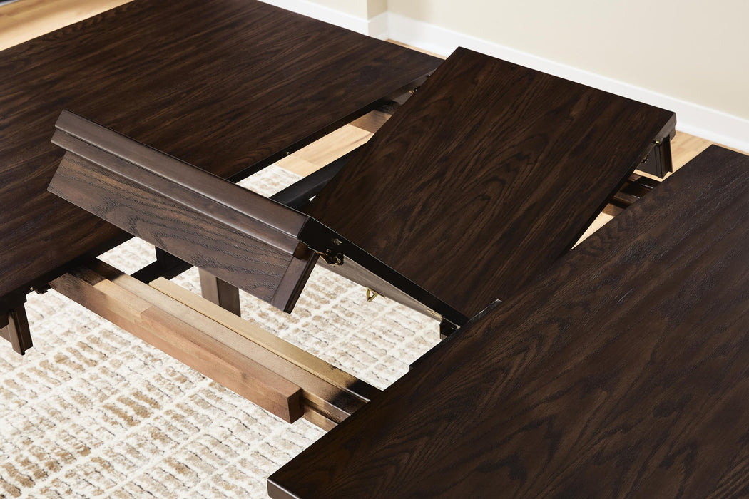Haddigan Counter Height Dining Table and 6 Barstools
