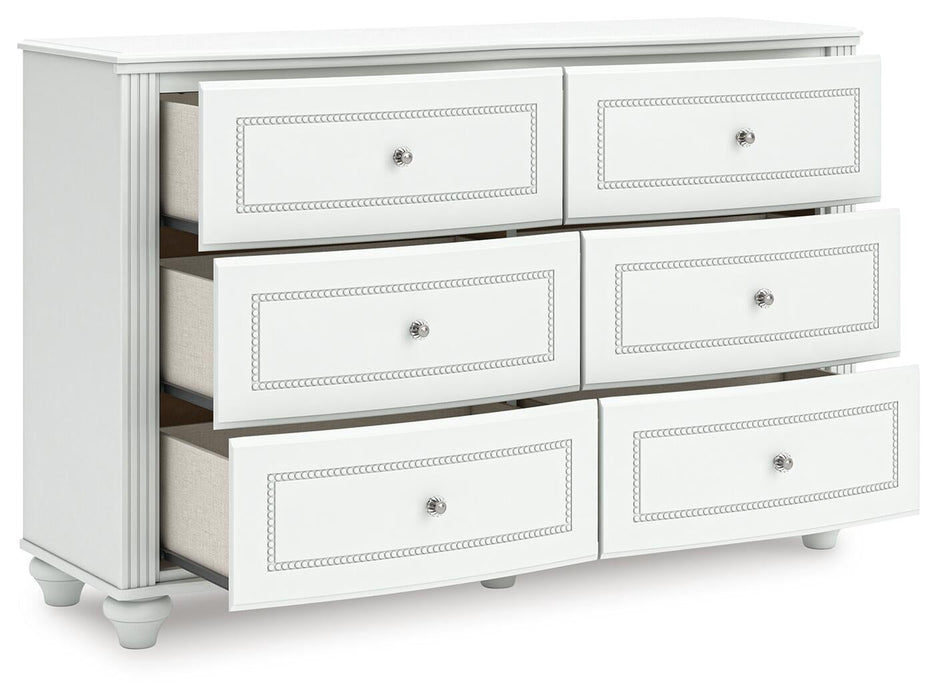 Kozlani Six Drawer Dresser